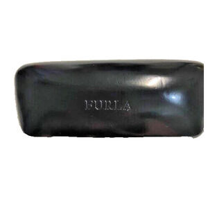 FURLA - CASE ONLY - Pre-owned Glasses/Sunglasses Black case empty Clamshell